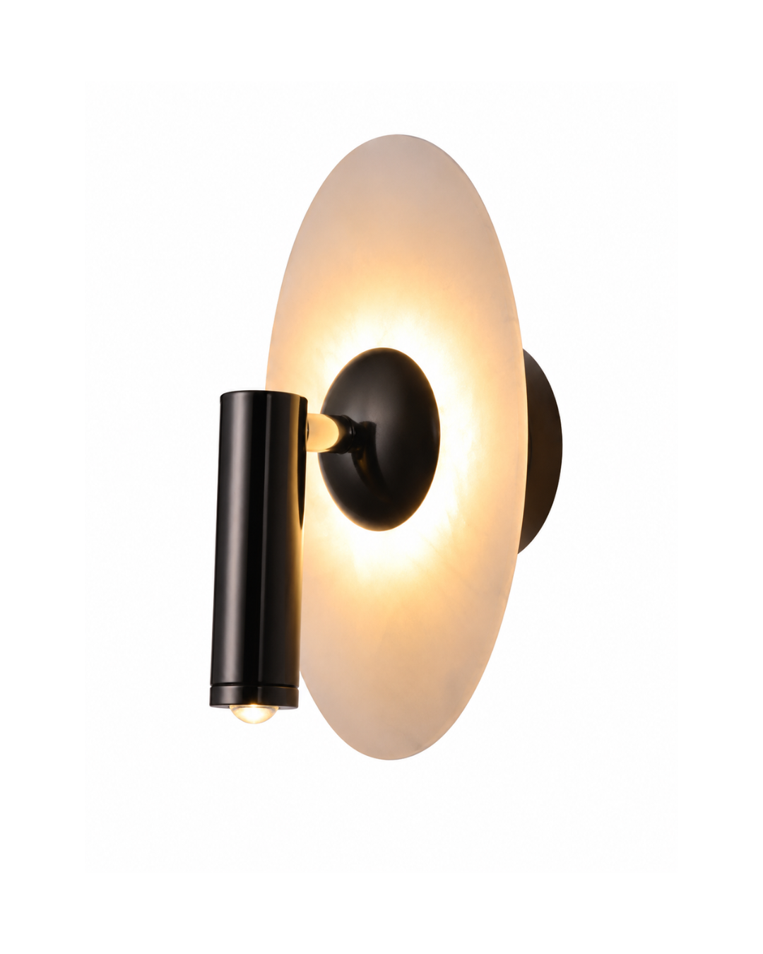 Applique murale orientable : pierre cloudstone et aluminium aviation