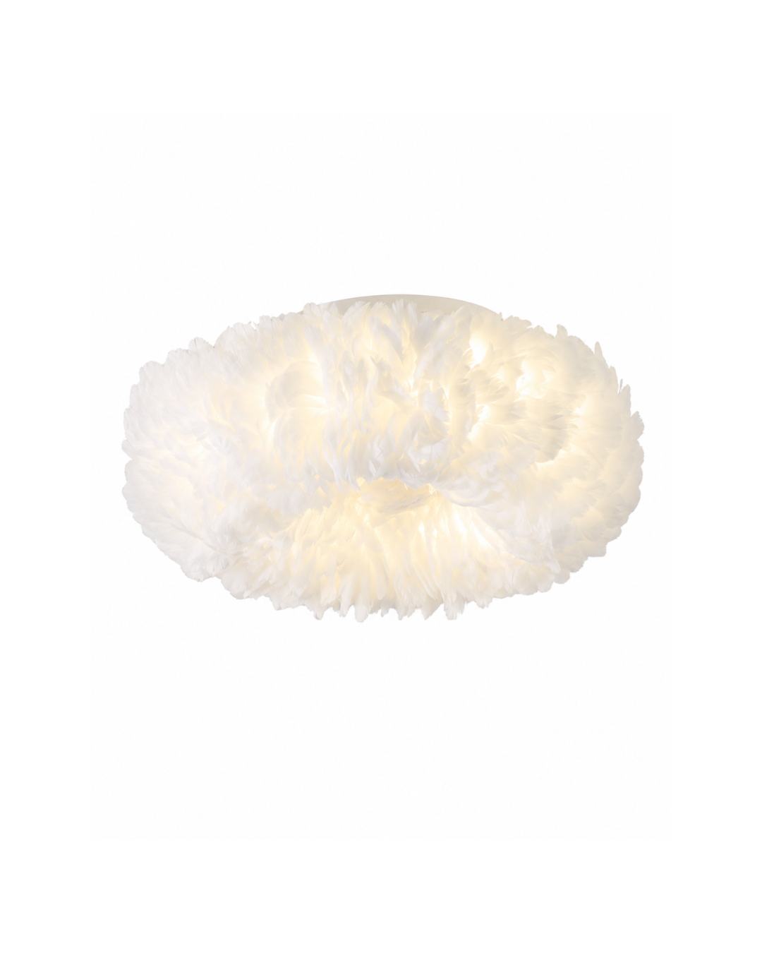 Plafonnier plumes : nuage organique spectre complet