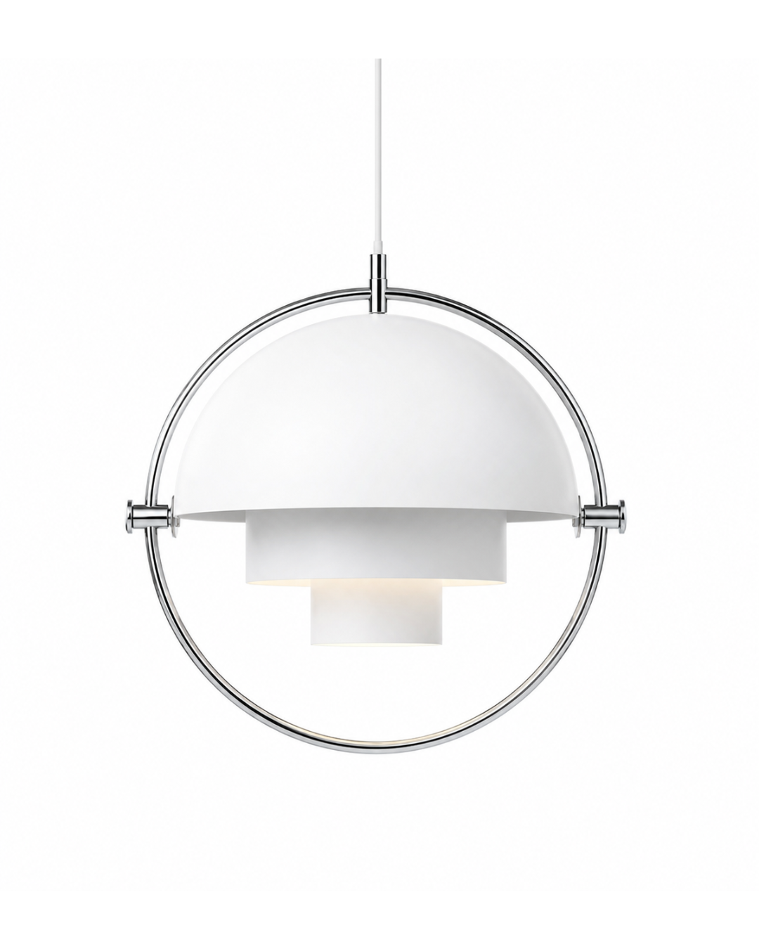Suspension métal orientable : Sphère pivotante petit format