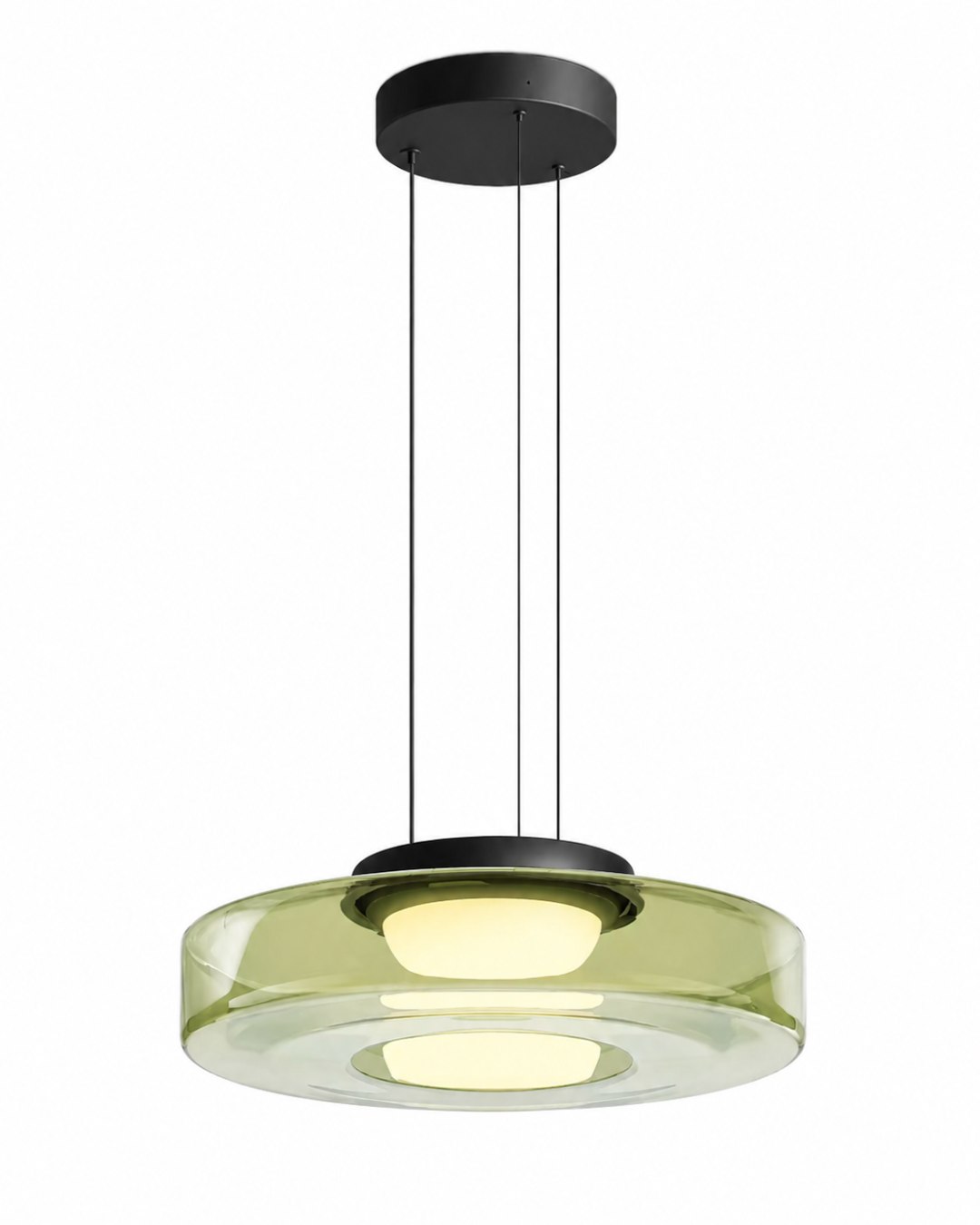 Suspension verre Wabi-sabi : Coupelle unique
