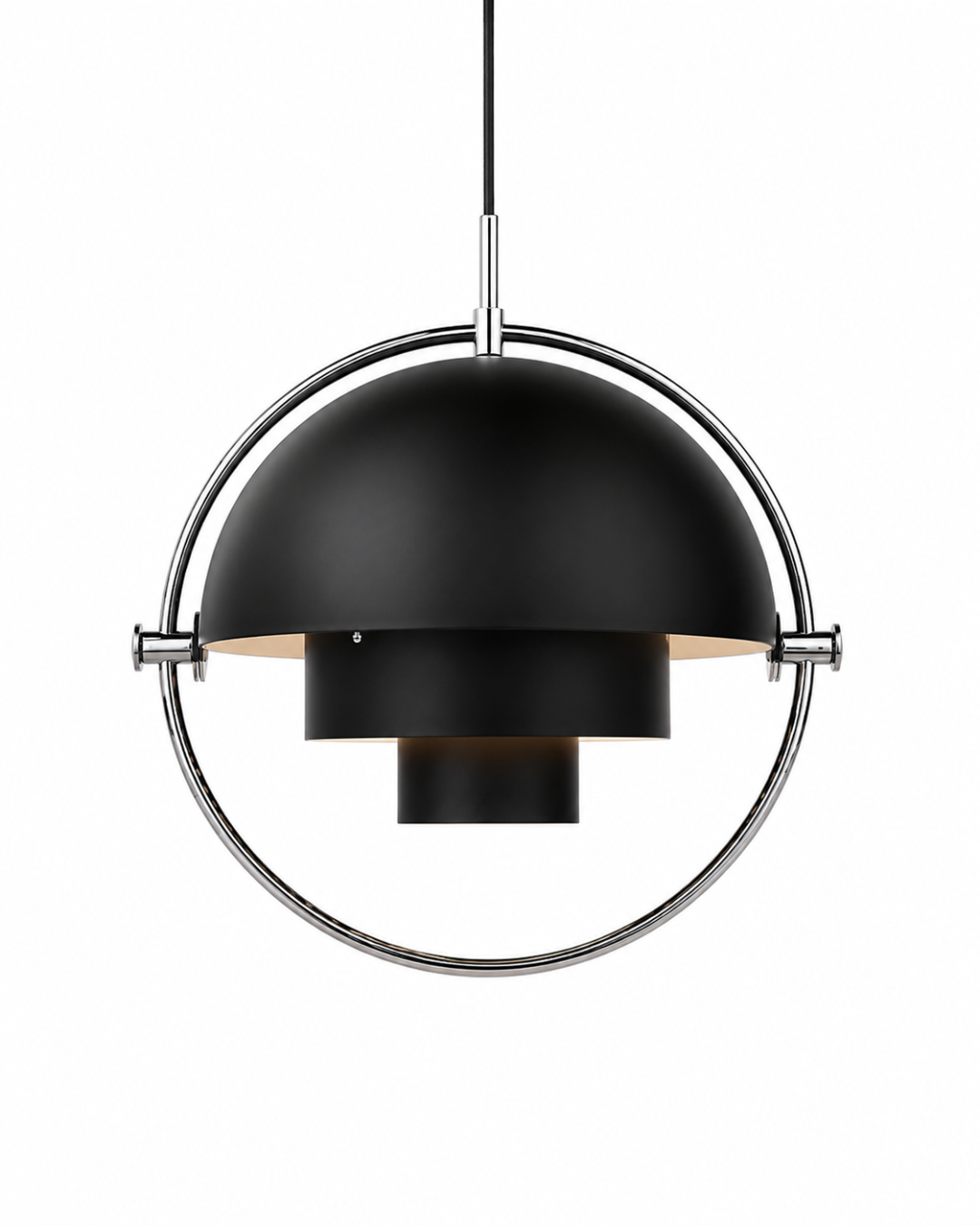 Suspension métal orientable : Sphère pivotante petit format