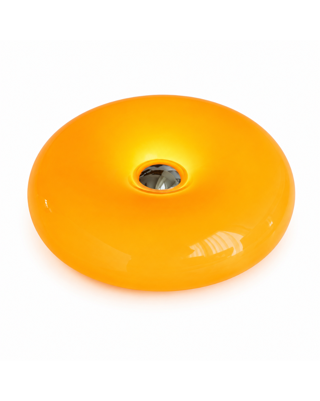 Applique murale verre : Donut lumineux tactile