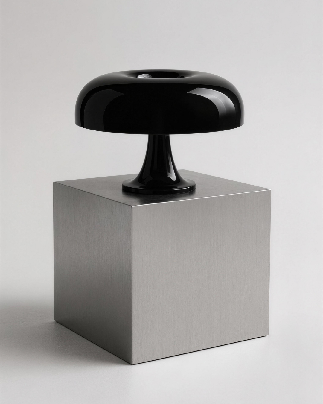 Lampe de table résine : Champignon dôme années 60