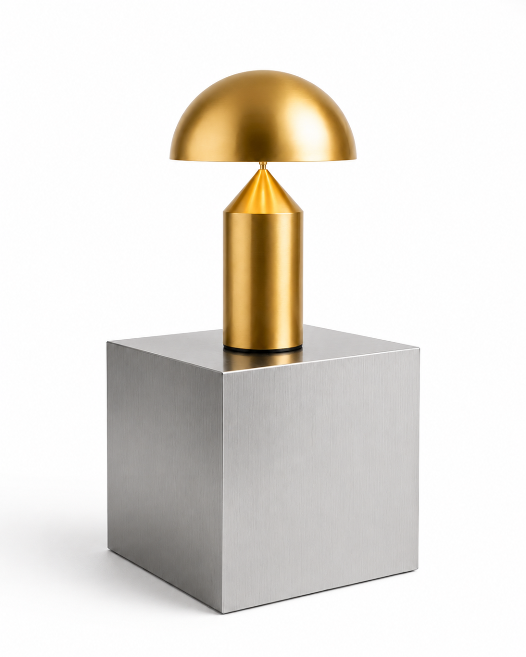 Lampe de table métal laqué : Champignon petit format