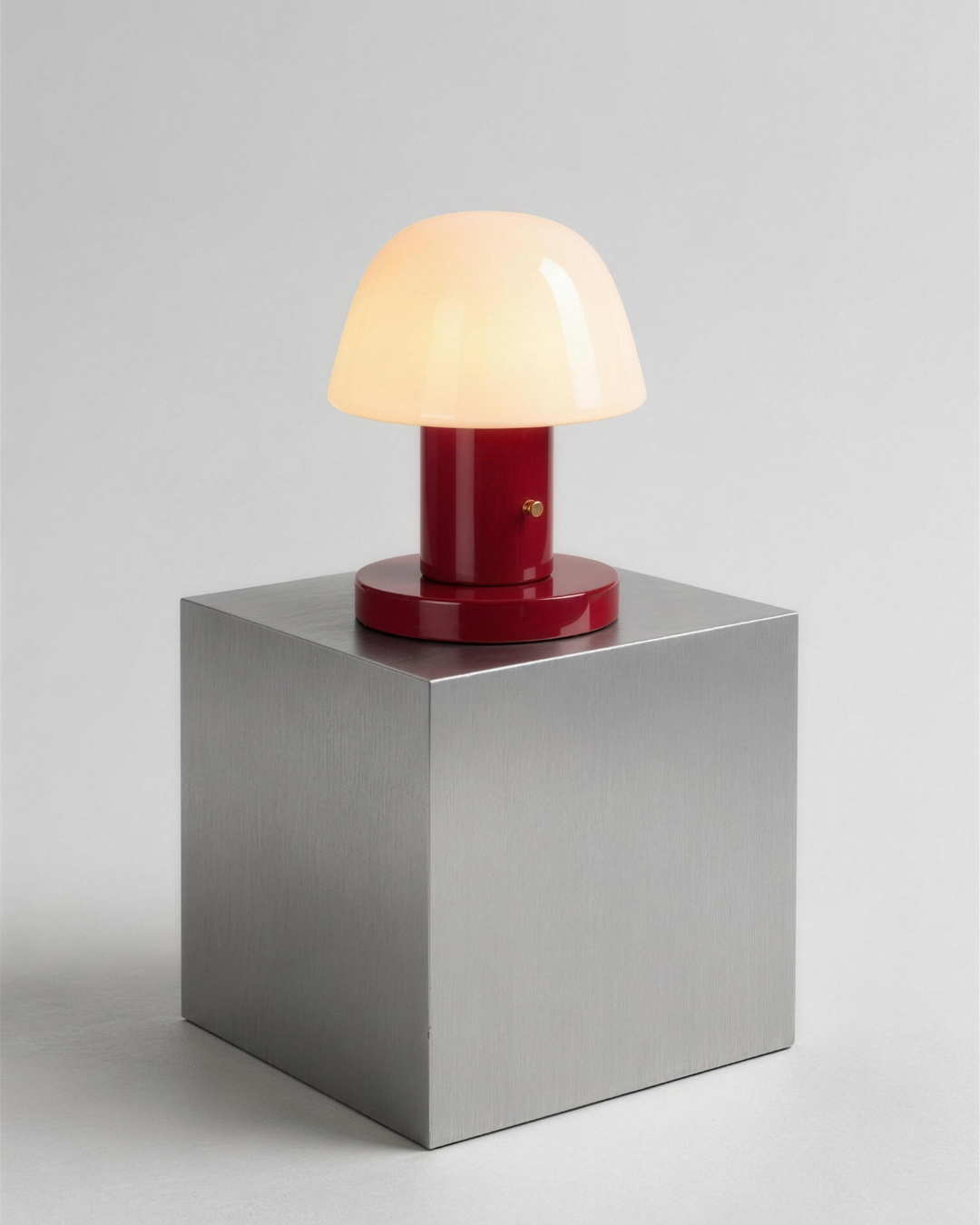 Lampe de table rechargeable : Champignon Memphis sans fil