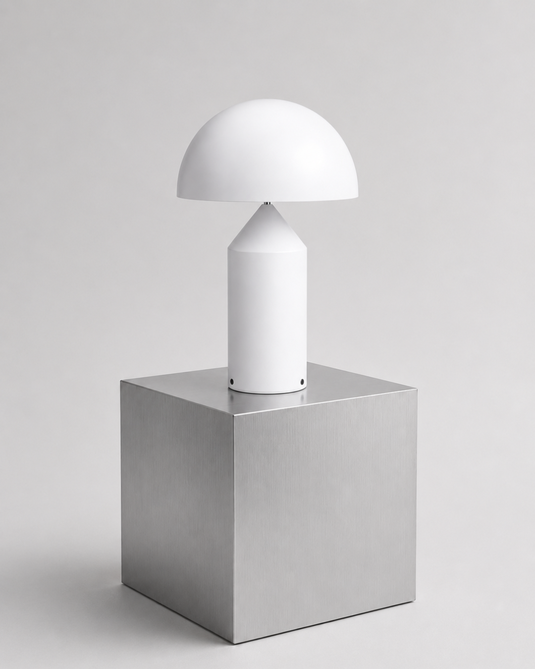 Lampe de table métal laqué : Champignon petit format