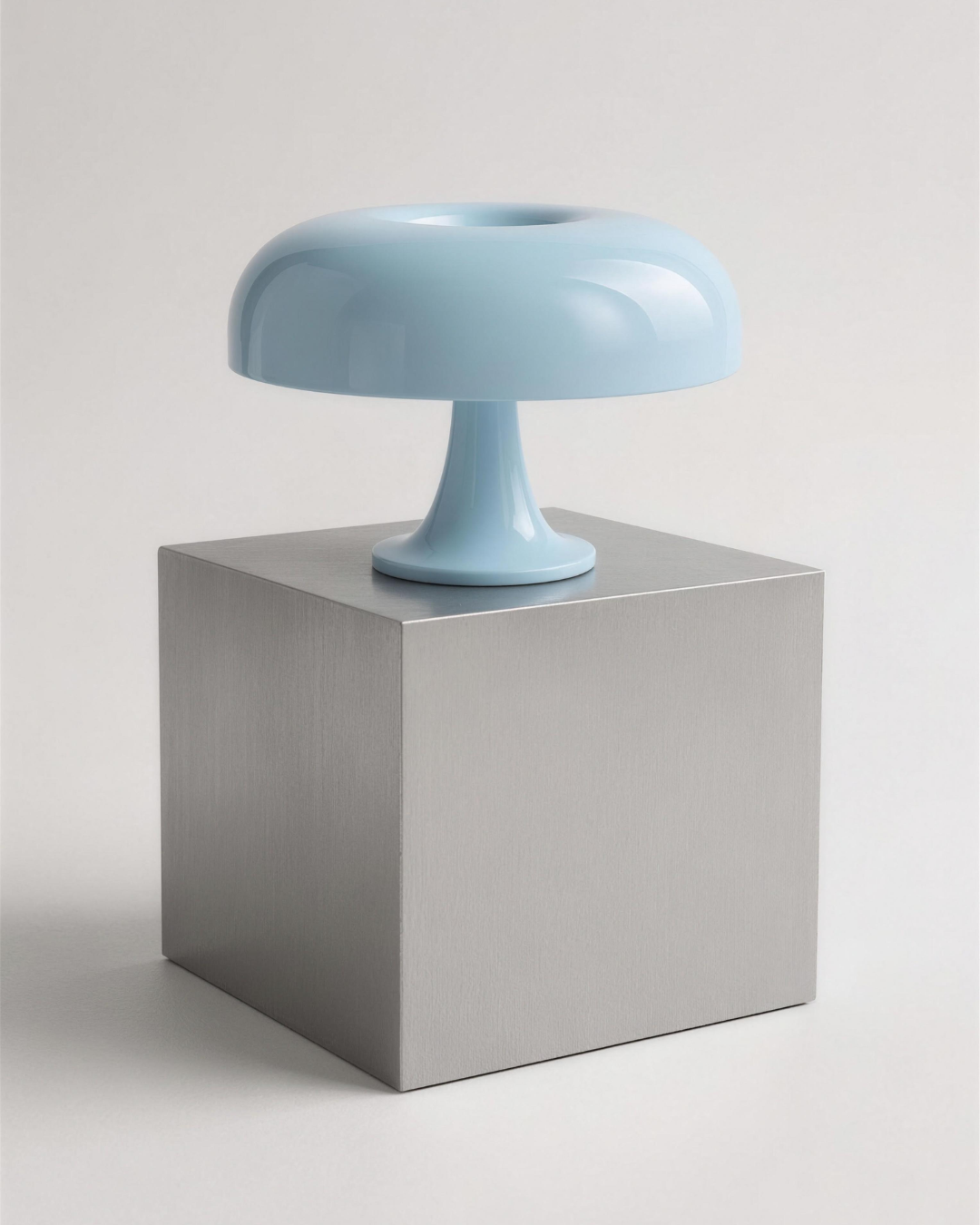 Lampe de table résine : Champignon dôme années 60