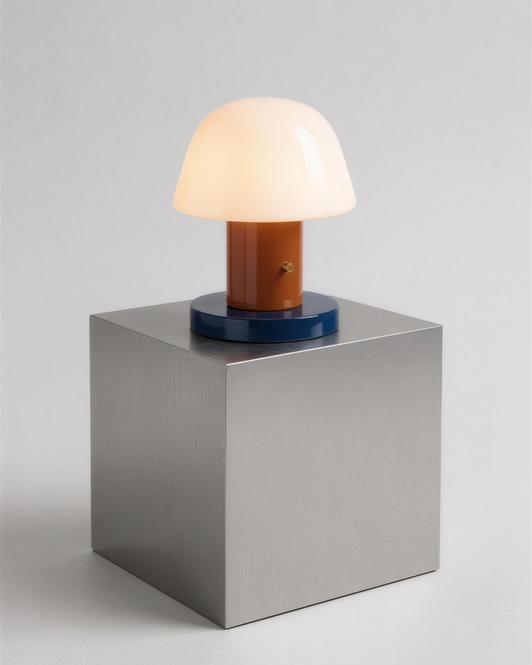 Lampe de table rechargeable : Champignon Memphis sans fil