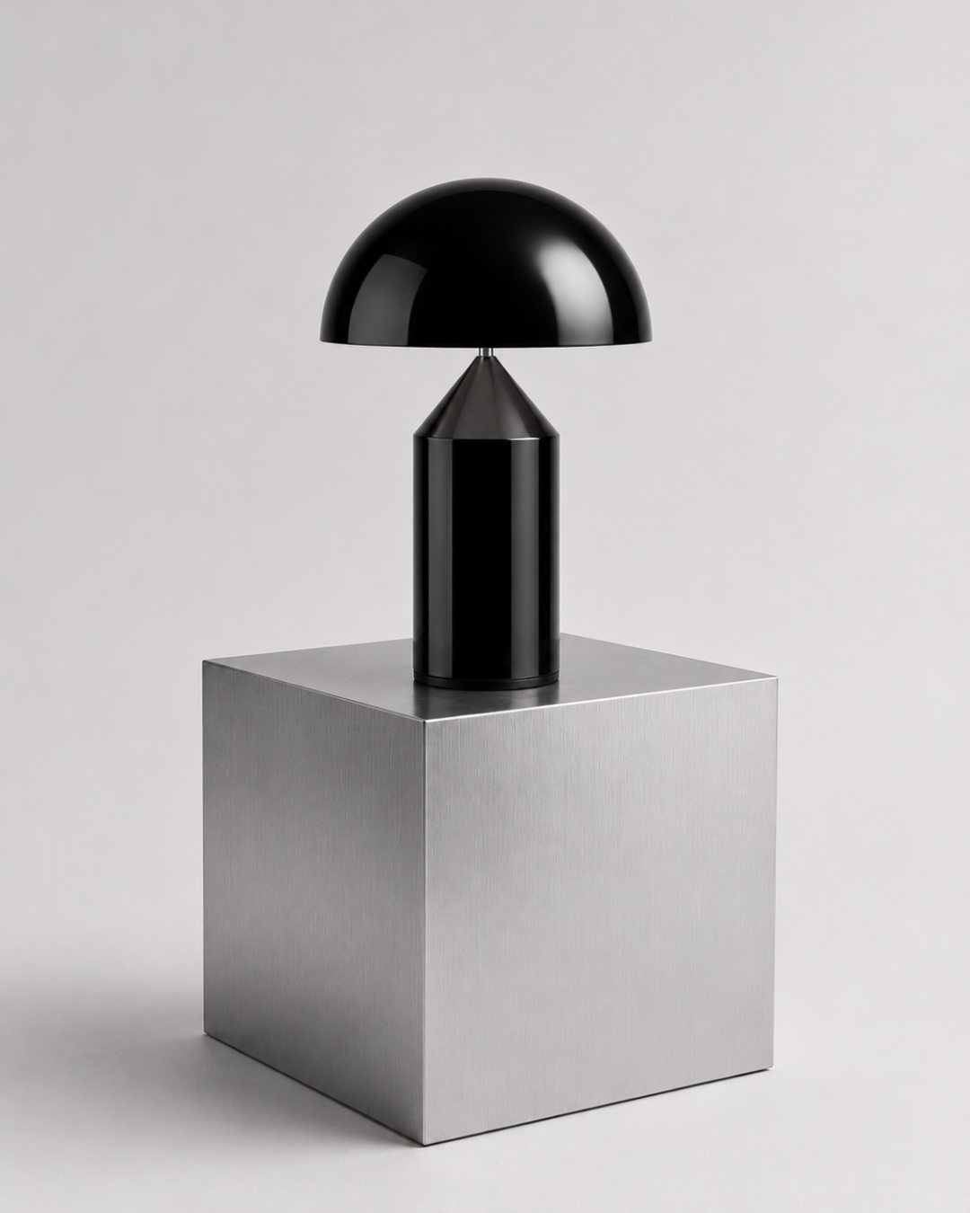 Lampe de table métal laqué : Champignon petit format