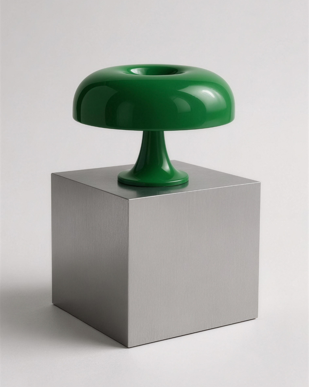 Lampe de table résine : Champignon dôme années 60