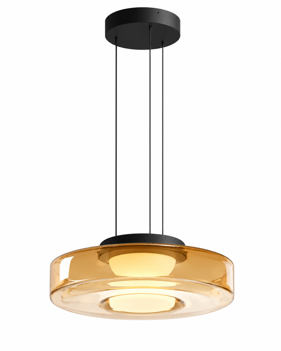 Suspension verre Wabi-sabi : Coupelle unique