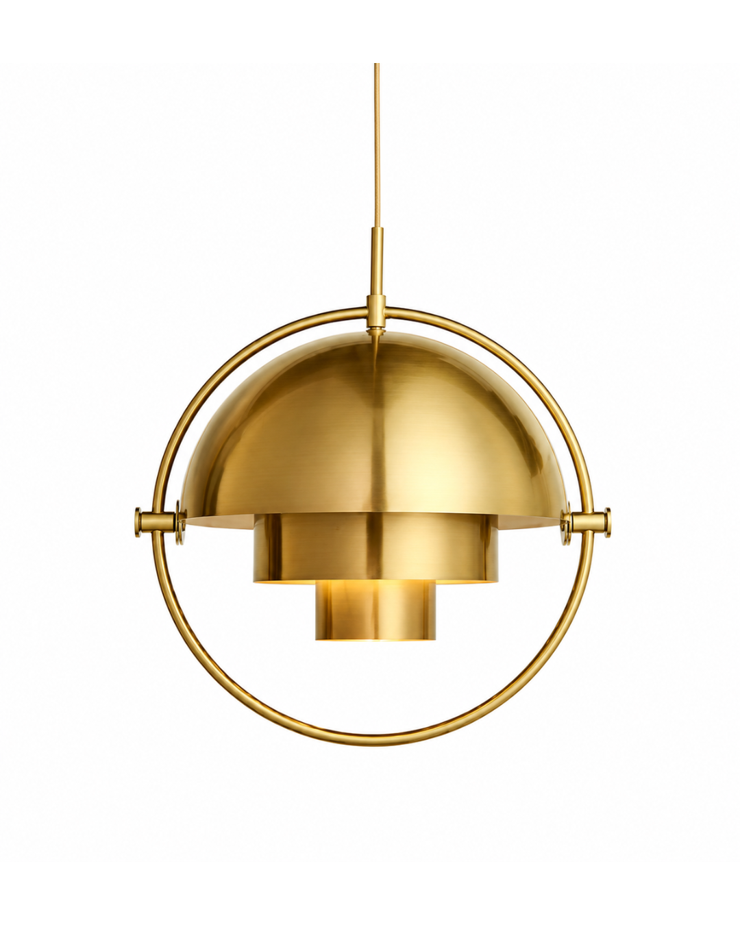 Suspension métal orientable : Sphère pivotante petit format